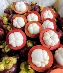 Mangosteen, mangosteen pulp, mangosteen tree, raw mangosteen, white mangosteen