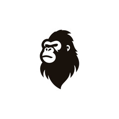 Simple gorilla logo