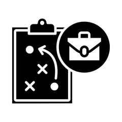 Obraz premium Business Strategy Icon 