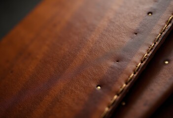 richly detailed leather texture visible natural aging marks unique characteristics quality crafts, surface, material, pattern, grain, rustic, vintage