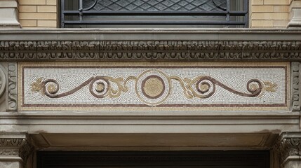 Obraz premium Ornate building facade detail