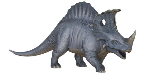 Obraz premium Realistic dinosaur model with textured skin.