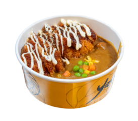 chicken katsu with japanese curry