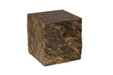 a stone block with a hole in the middle