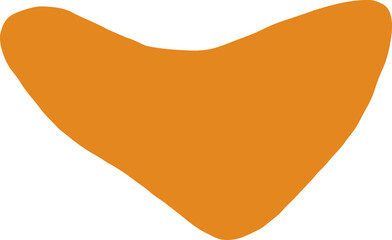 Freeform Rusty Orange Diamond Icon