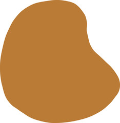 Freeform Mustard Bean Blob Shape