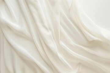 Obraz premium white silk background