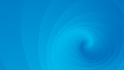 A bright abstract blue spiral background with smooth gradients and soft circular depth, ideal for modern creative and digital designs