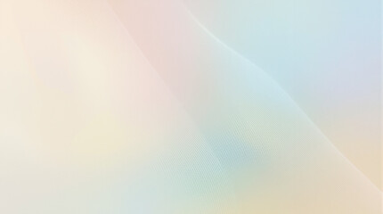 Abstract pastel artwork featuring soft, flowing lines and gradients of pale pink, blue, and beige, creating a dreamy and ethereal effect.  The image has a blurred, smooth texture