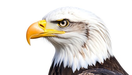 Obraz premium Close-up profile of an eagle (2)