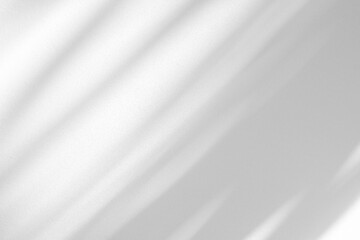 Wall interior background, studio and backdrops show products.with shadow from window color white and grey. background for text insertion and presentation product	
