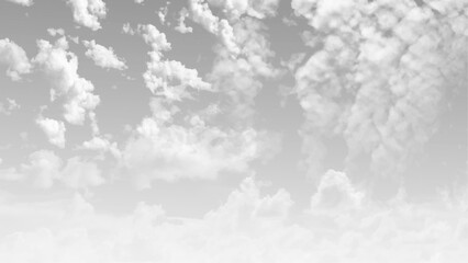 A gray sky with clouds. Cumulonimbus clouds in the sky