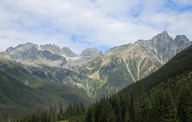 Fototapeta premium Glacier National Park, British Columbia, Canada