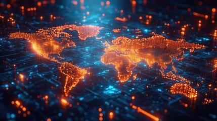 Global network, interconnected world