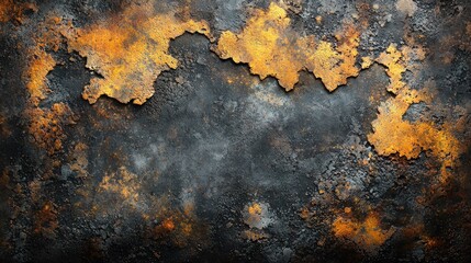 Rusty Metal Texture: Abstract Background of Oxidized Iron