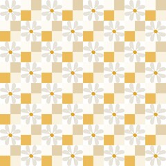 seamless pattern with flowers