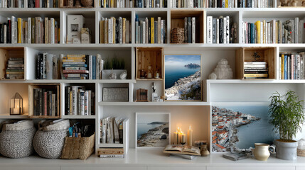 Stylish Scenic Backdrop for Online Video Calls, Team Meetings and Webinar Presentations