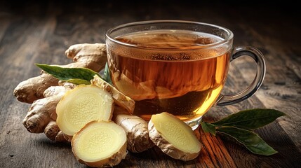 Aromatic Ginger Tea: Soothing Warmth and Natural Goodness