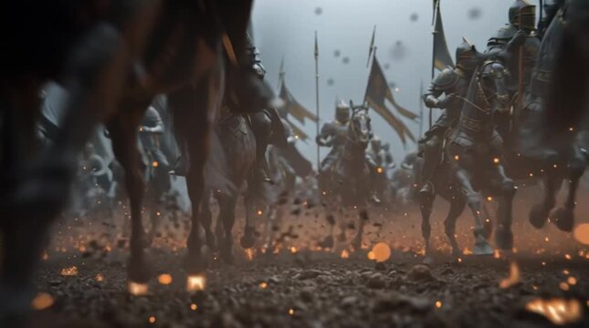  Epic Medieval Cavalry Charge into Battle