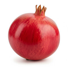 pomegranate isolated on white background
