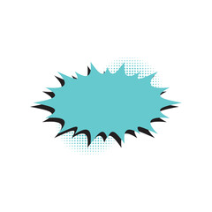 Comic speech bubble