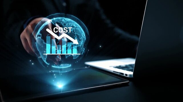 Cost reduction and cost saving through digital transformation, business cost optimization, operational cost reduction, financial savings, and resource efficiency strategies for business success. Elide