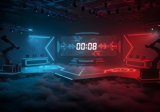 Stage Set for Battle: Countdown to the Esports Match