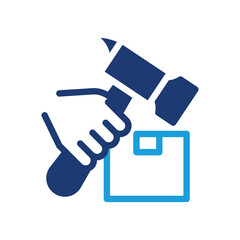 production colored icon vector design good for web or mobile app