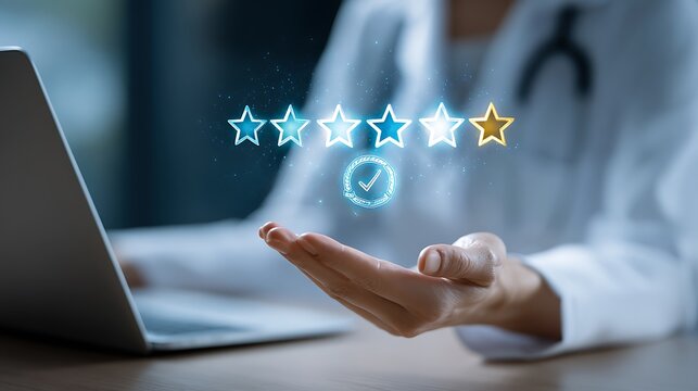 Customer satisfaction and quality assurance with star ratings
