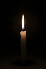 candle in the dark