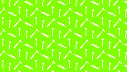 Vector teeth dentist pattern design