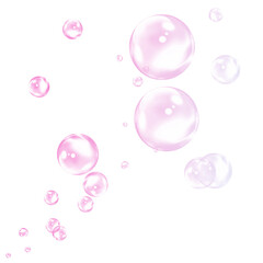 bubble isolated on white background. 