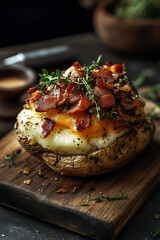 Loaded baked potato