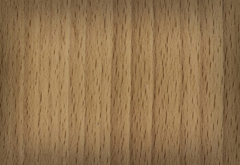 Obraz premium the texture of natural light wood. wooden board. the panel is made of natural wood. Beech, Fagus, frame, place for text or object, vignetting, horizontal, close-up.