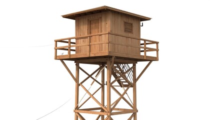Wooden Observation Tower
