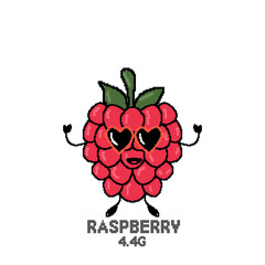 Raspberry Pixel Art Cute Low Sugar

Fruit Character (4.4g per 100g)