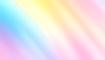 Pastel ombre gradient with diagonal light streaks.  Soft, blended colors of light blue, pink, yellow, and peach