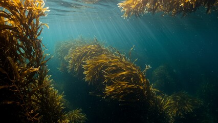 coral reef in the sea
