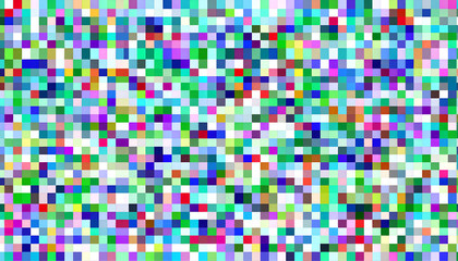 Fototapeta premium Colorful Pixelated Abstract Background.