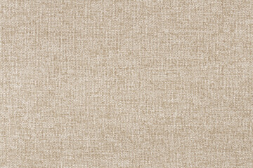 Brown fabric cloth texture for background, natural textile pattern.