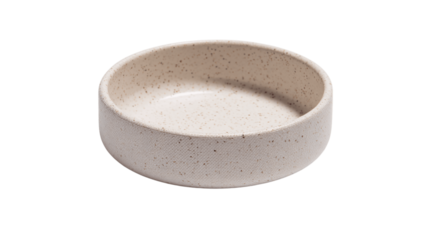 A coated canvas ring dish with a soft matte coating, white background --ar 16:9