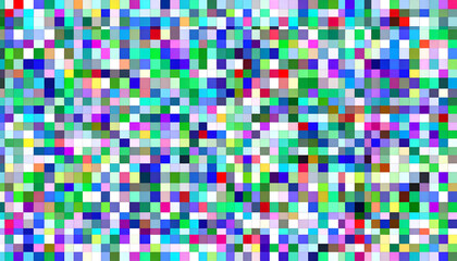 Colorful Abstract Pixel Background.