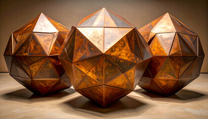 Copper Geodesic Spheres Gallery.