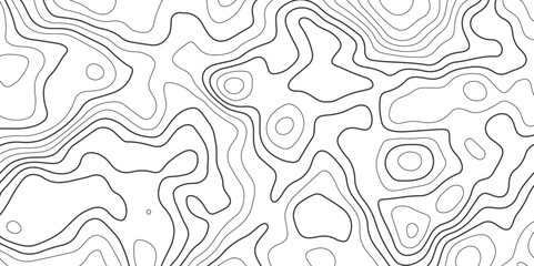 Topographic map background with geographic grid for hiking and mountain sport. luxury topographic wavy pattern and geographic grid map design. paper texture Imitation of a geographical map shade.