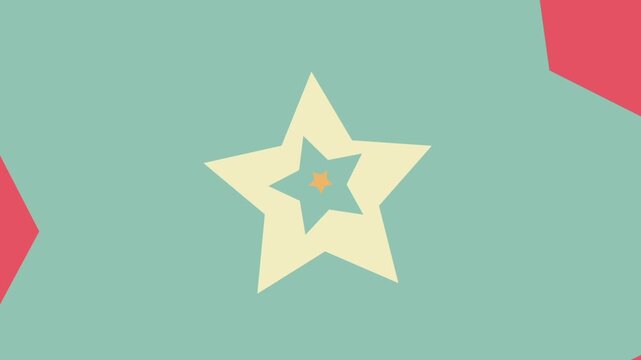4K Animated Background - Many Kind of Shapes