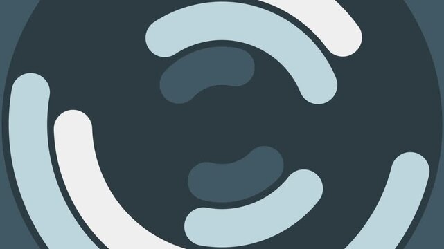 4K Animated Background - Many Kind of Shapes