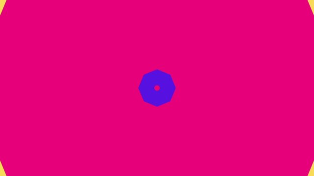 4K Animated Background - Many Kind of Shapes