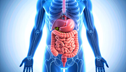 Human Digestive System Anatomy.