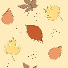autumn leaves background