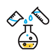 Vector multi color icon for Practical